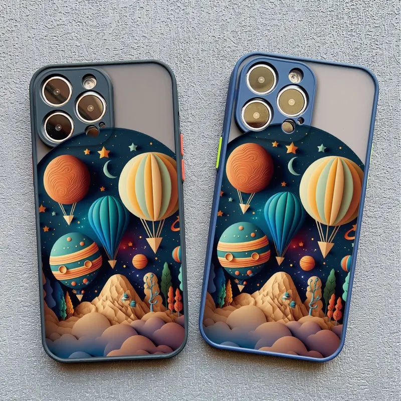 two 3d phone cases