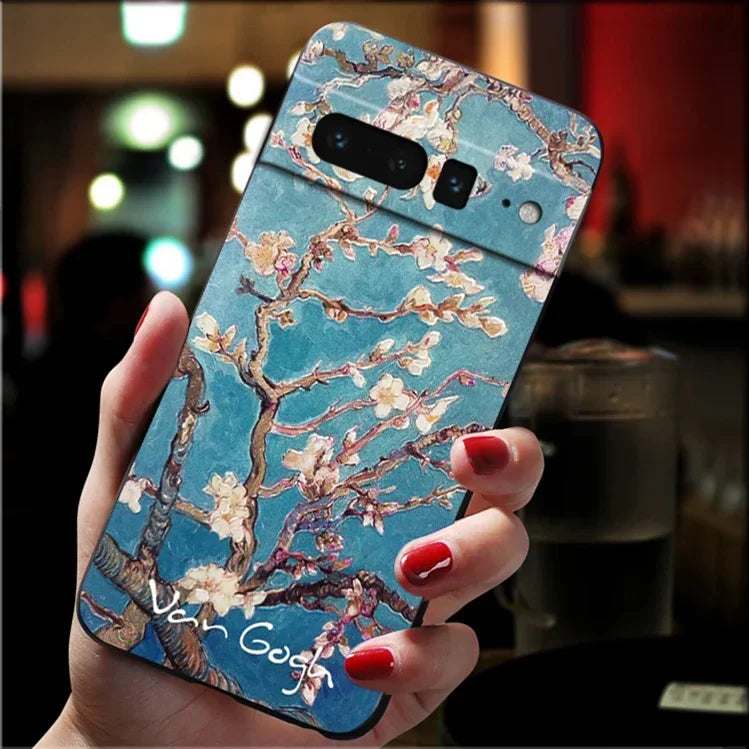 Van Gogh's Almond Blossoms case for pixel