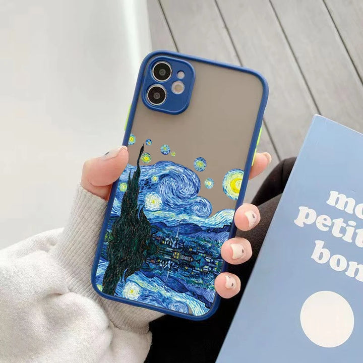 Van Gogh's frosted Starry Night case