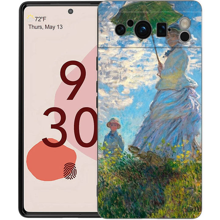 Claude Monet Paintings for Pixel - Women in Gardens