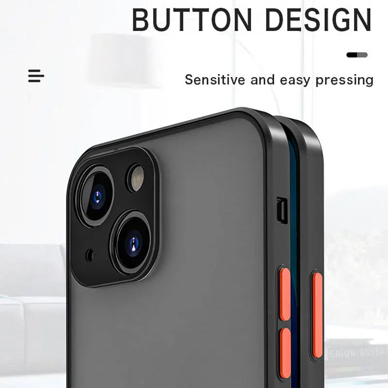 Button features for case