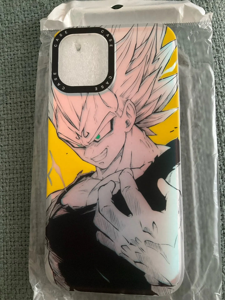 Phone case with design of Majin Vegeta