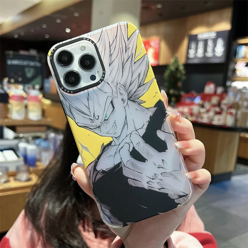 Phone case with design of Majin Vegeta