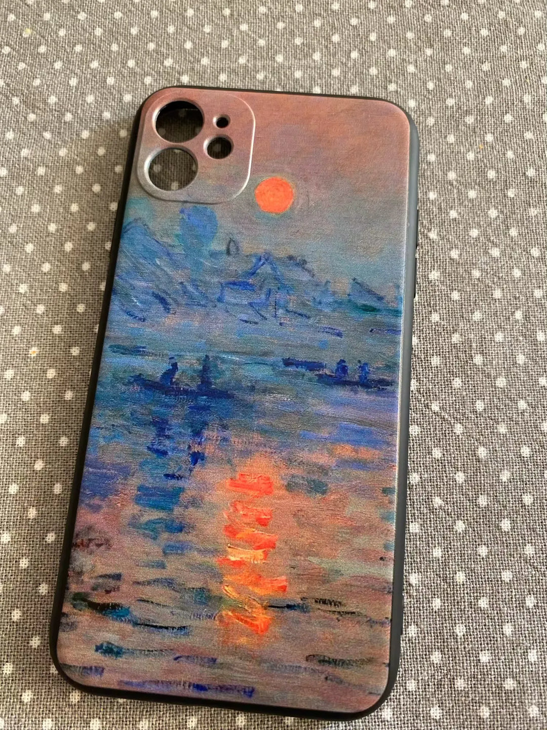 Phone case of Monet's Impression, Sunrise