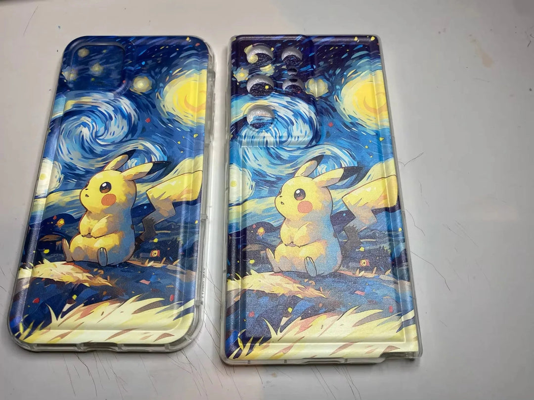 pikachu starry night cases