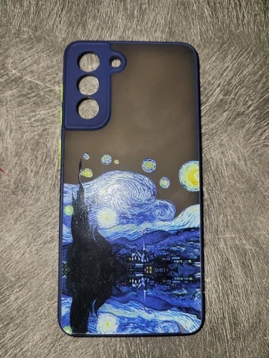 Van Gogh's frosted phone case of Starry Night