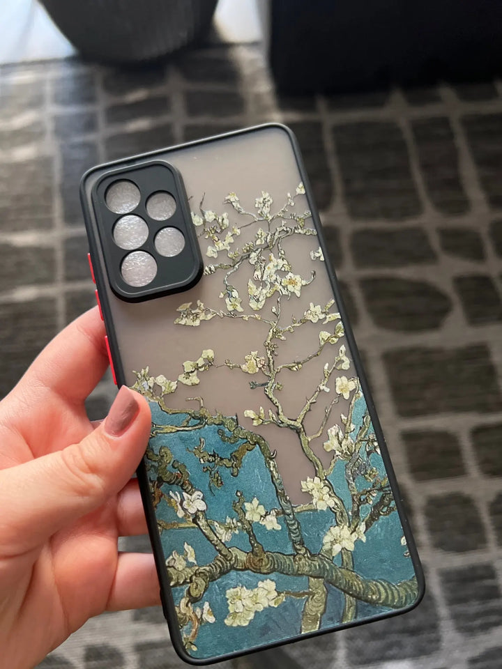 Van Gogh's frosted phone case of Almond Blossoms