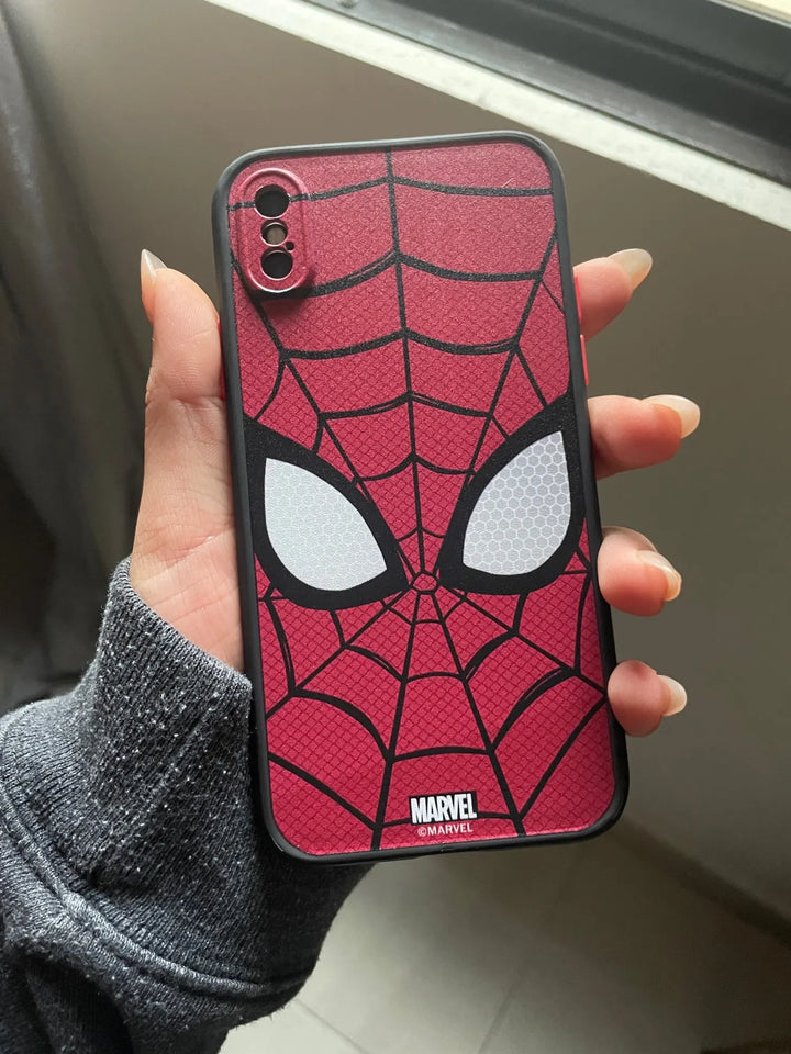 Phone case of Spiderman mask