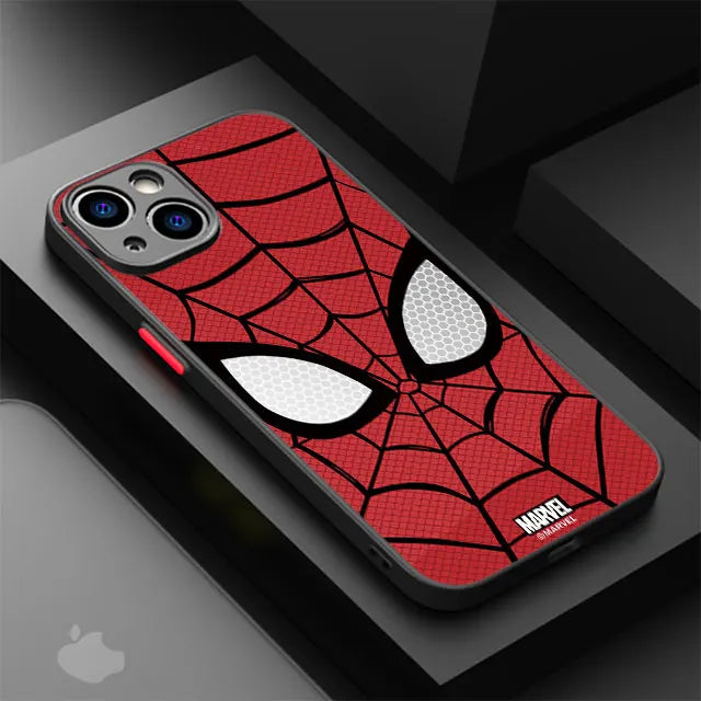 Phone case of Spiderman mask