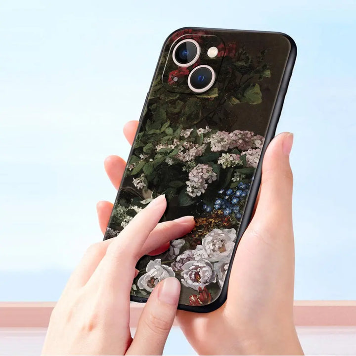 Phone case of Monet's Spring Flowers