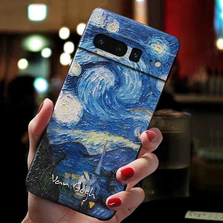 Van Gogh's Starry Night for pixel