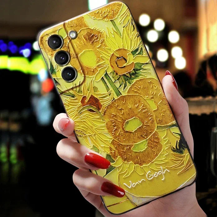 Van Gogh's Sunflowers Samsung case