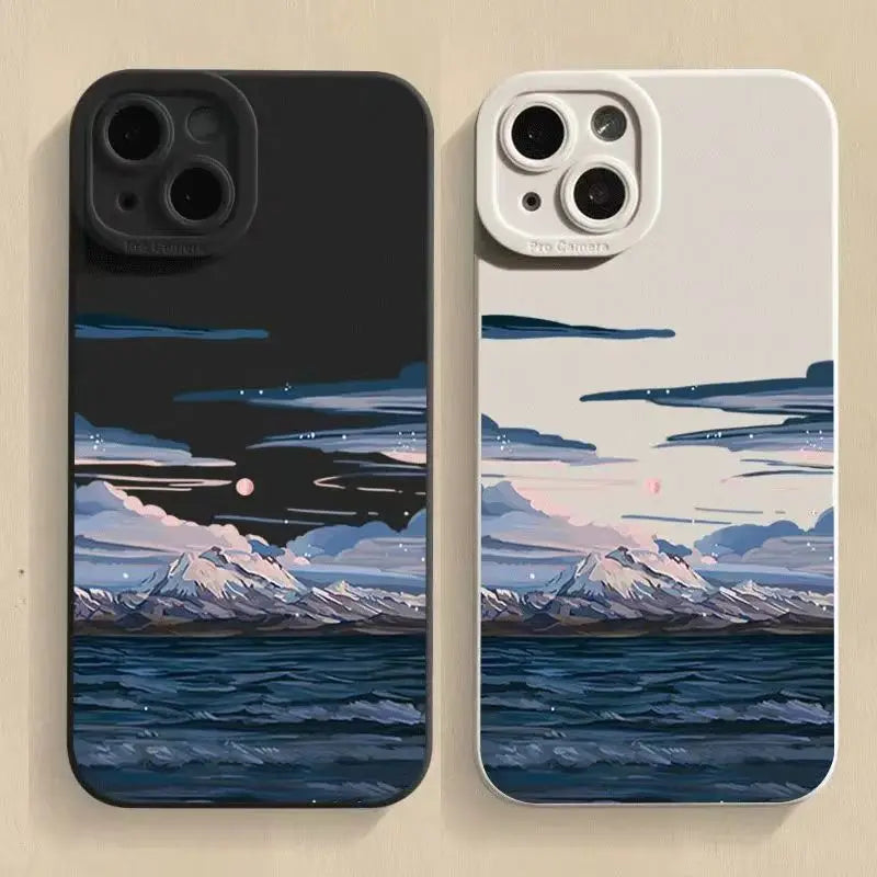 Two sunset iphone cases