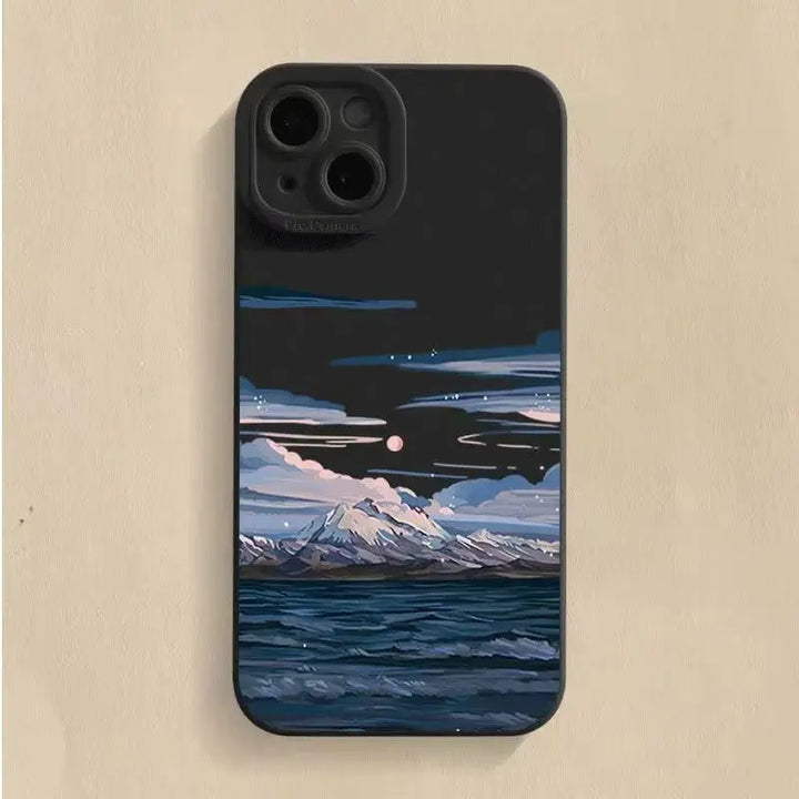 Sunset scenery iPhone case