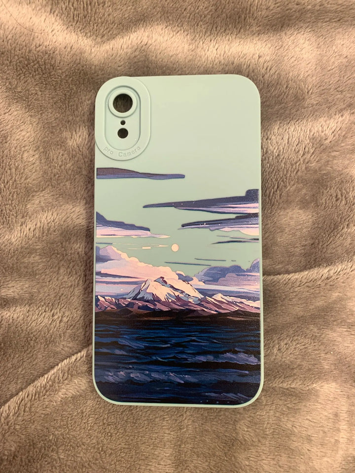 Sunset scenery iPhone case