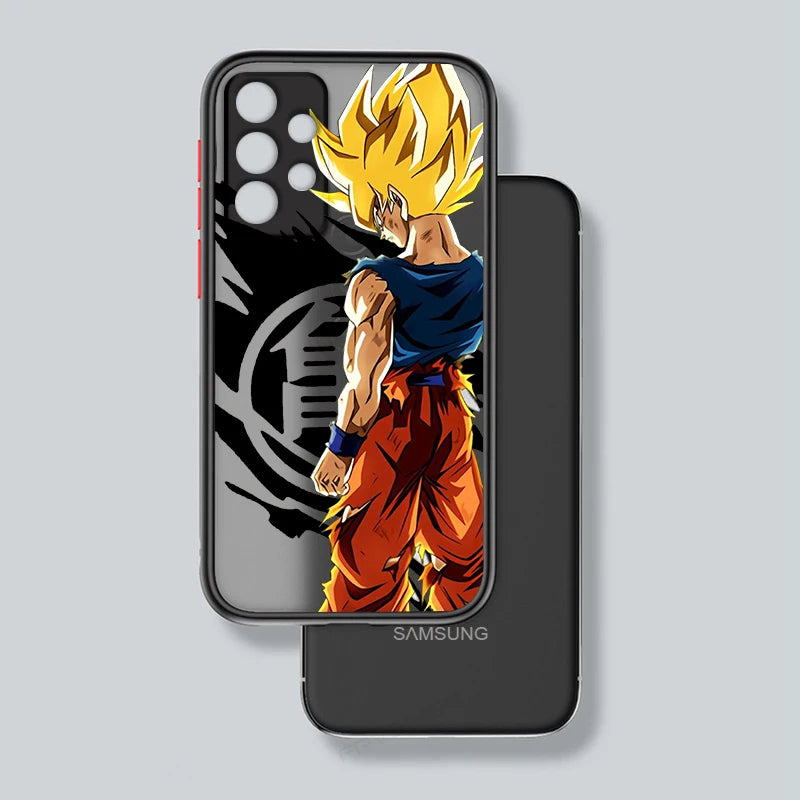 Samsung case of Goku in Super Saiyan form