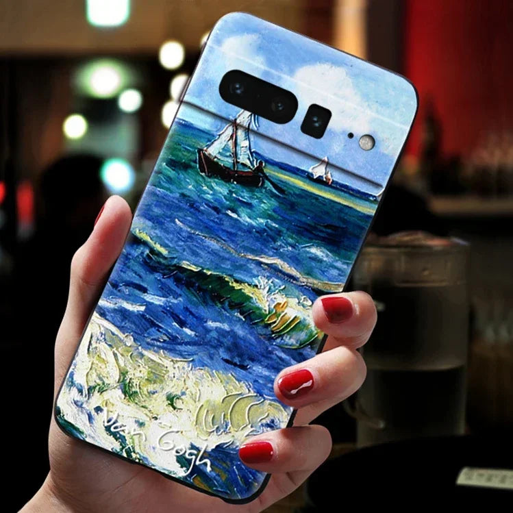 Van Gogh's The Fisherman case for Pixel