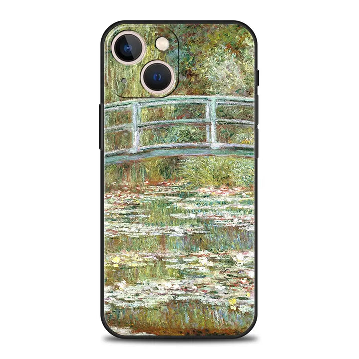 Phone case of Monet's The Water Lily Pond