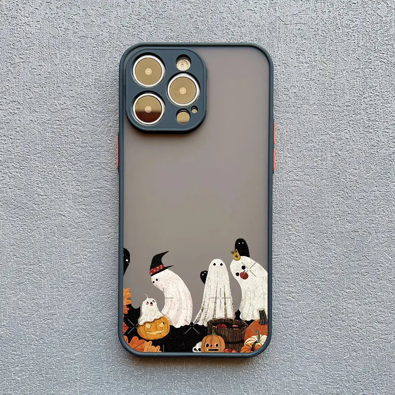 Phone case of cute ghosts group